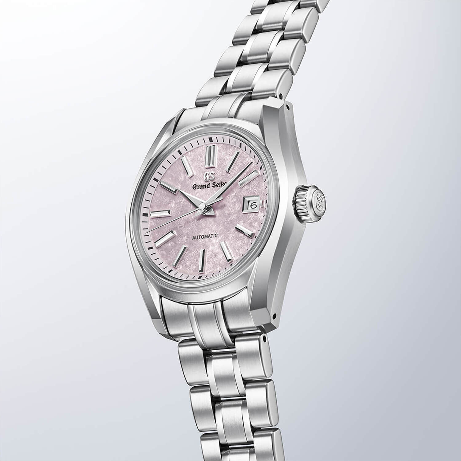 Grand Seiko 'Sakura-Kakushi' 62GS 30mm Pink Dial Watch