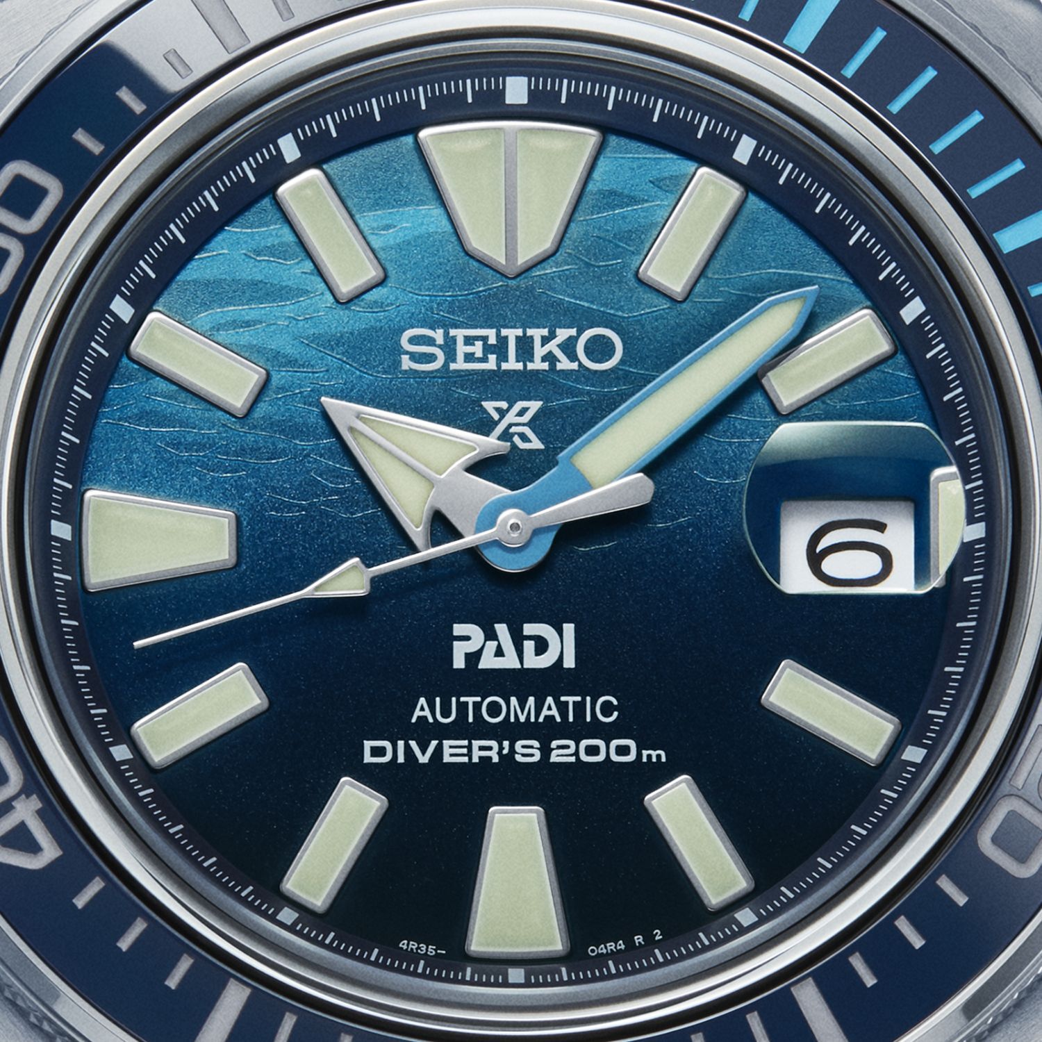 Seiko Prospex Deep Blue Samurai PADI 43.8mm Watch