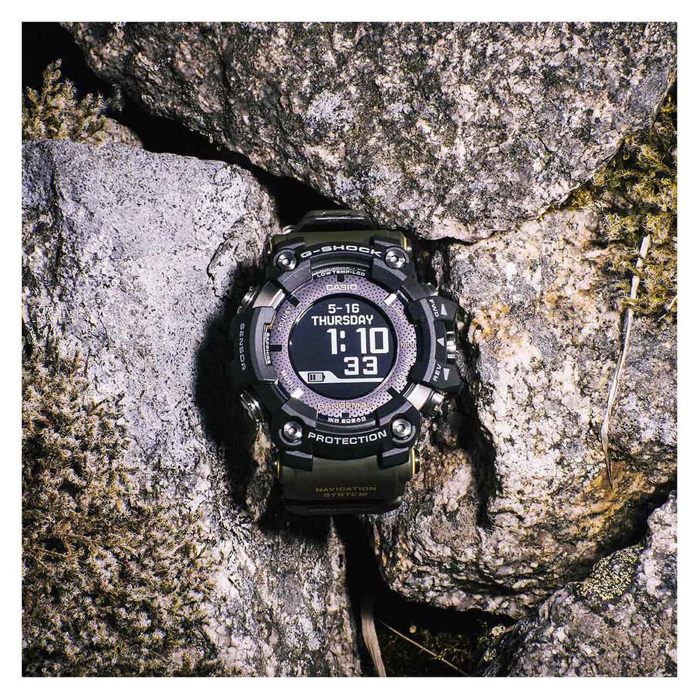 Casio G-Shock Rangeman Multi Functional Rubber Strap Watch image number 3