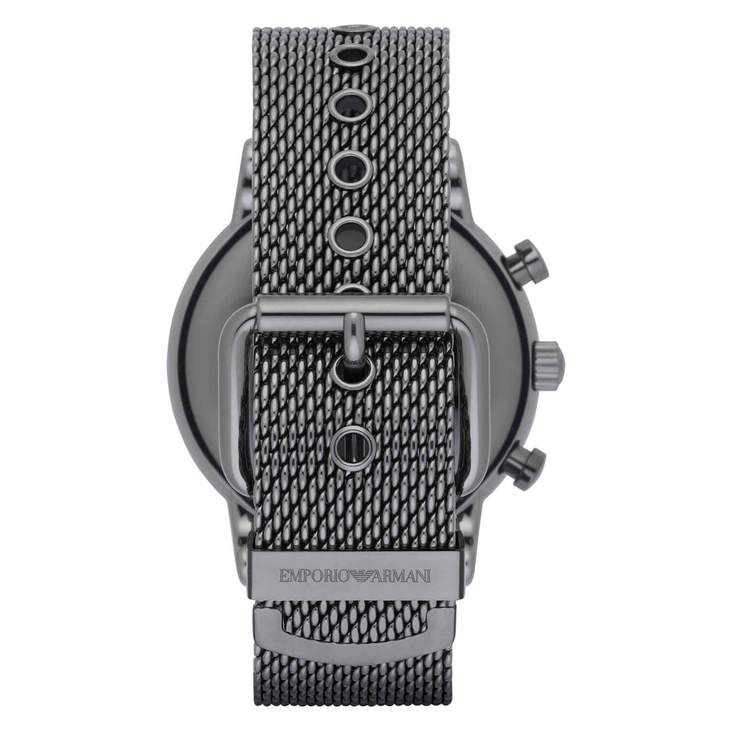Armani gunmetal grey shop watch