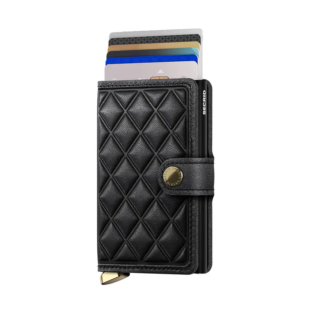 Secrid Emboss Diamond Black Miniwallet image number 1