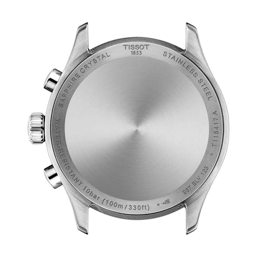 Tissot Chrono L 42mm Green Dial Brown Leather Strap Chronograph Watch