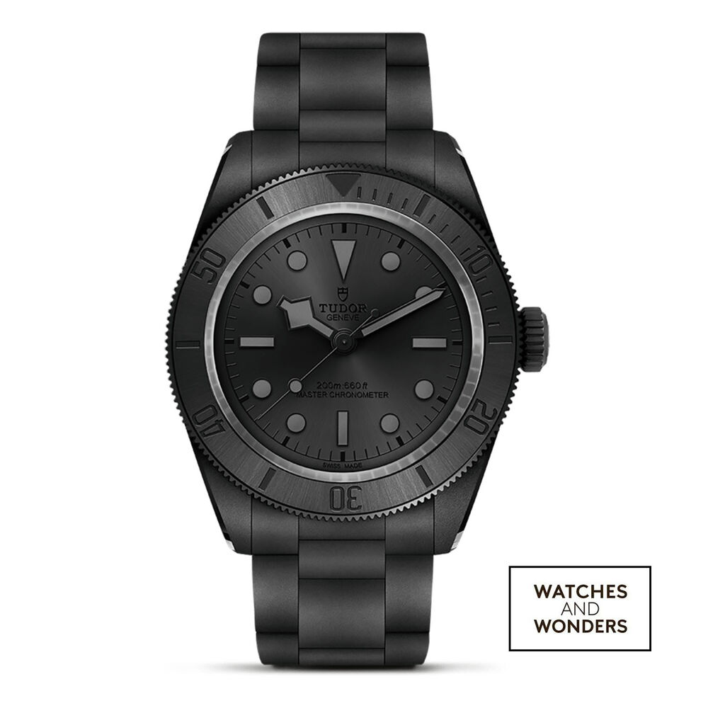TUDOR Black Bay 41mm Black Dial Black Ceramic Bracelet Watch