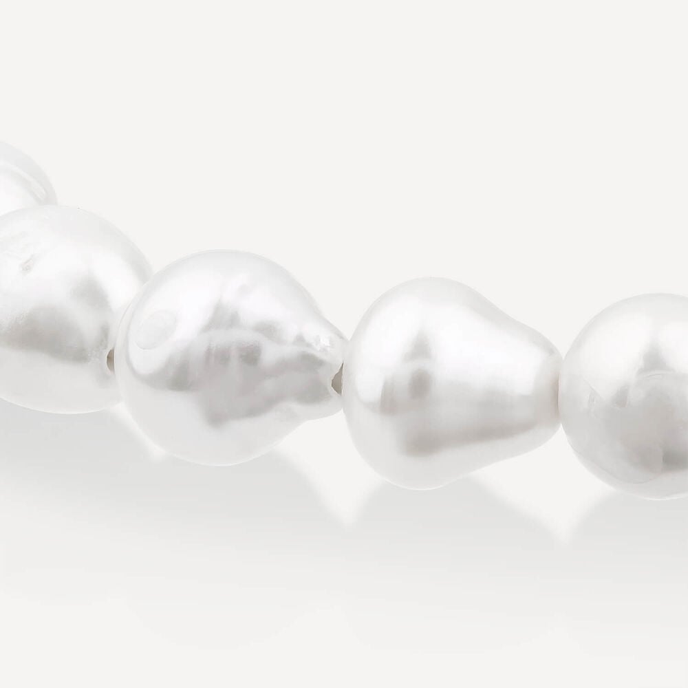 Freshwater Pearl Stretch Bracelet image number 2