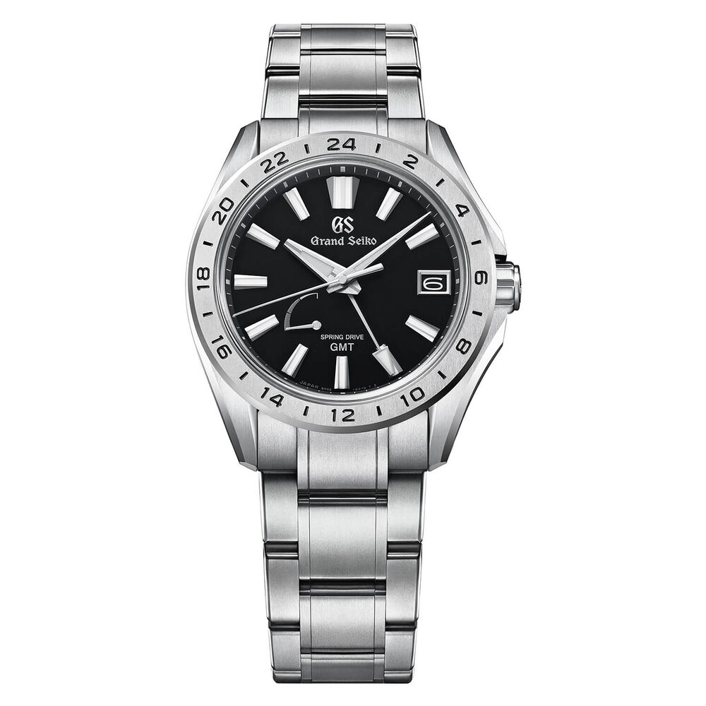 Grand Seiko Evolution 9 41m Black Dial Bracelet Watch image number 0