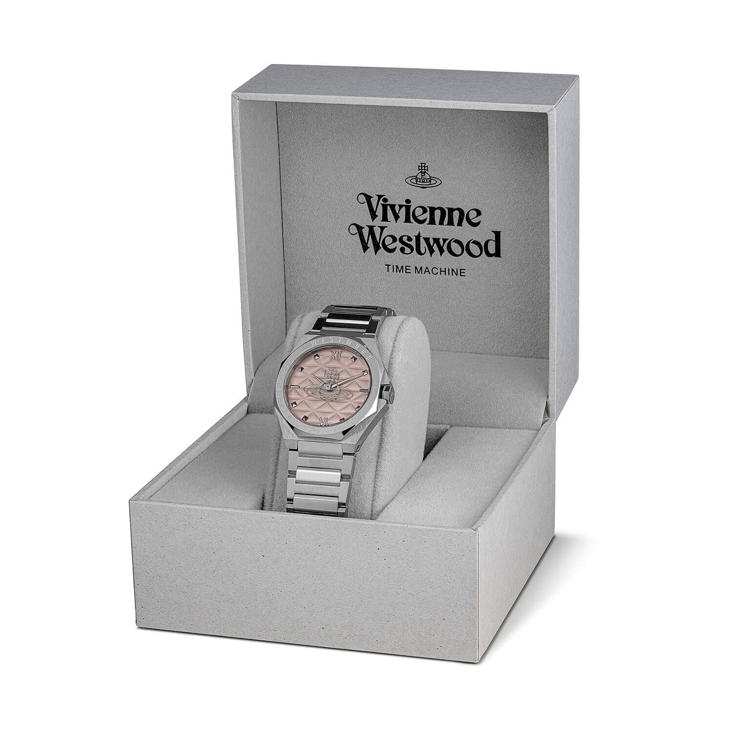 Vivienne Westwood The Aldgate 35mm Pink Dial Watch