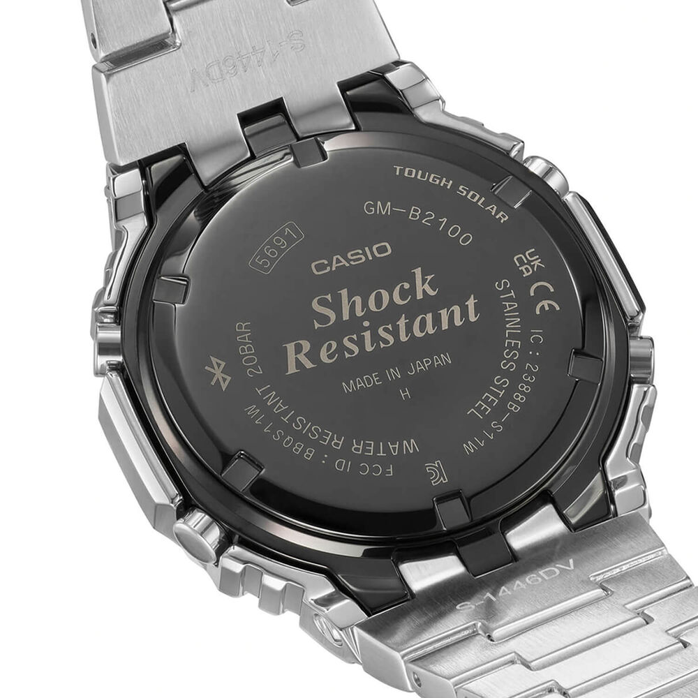 G-SHOCK Full Metal 49.8mm Black Dial Stainless Steel Bracelet Watch