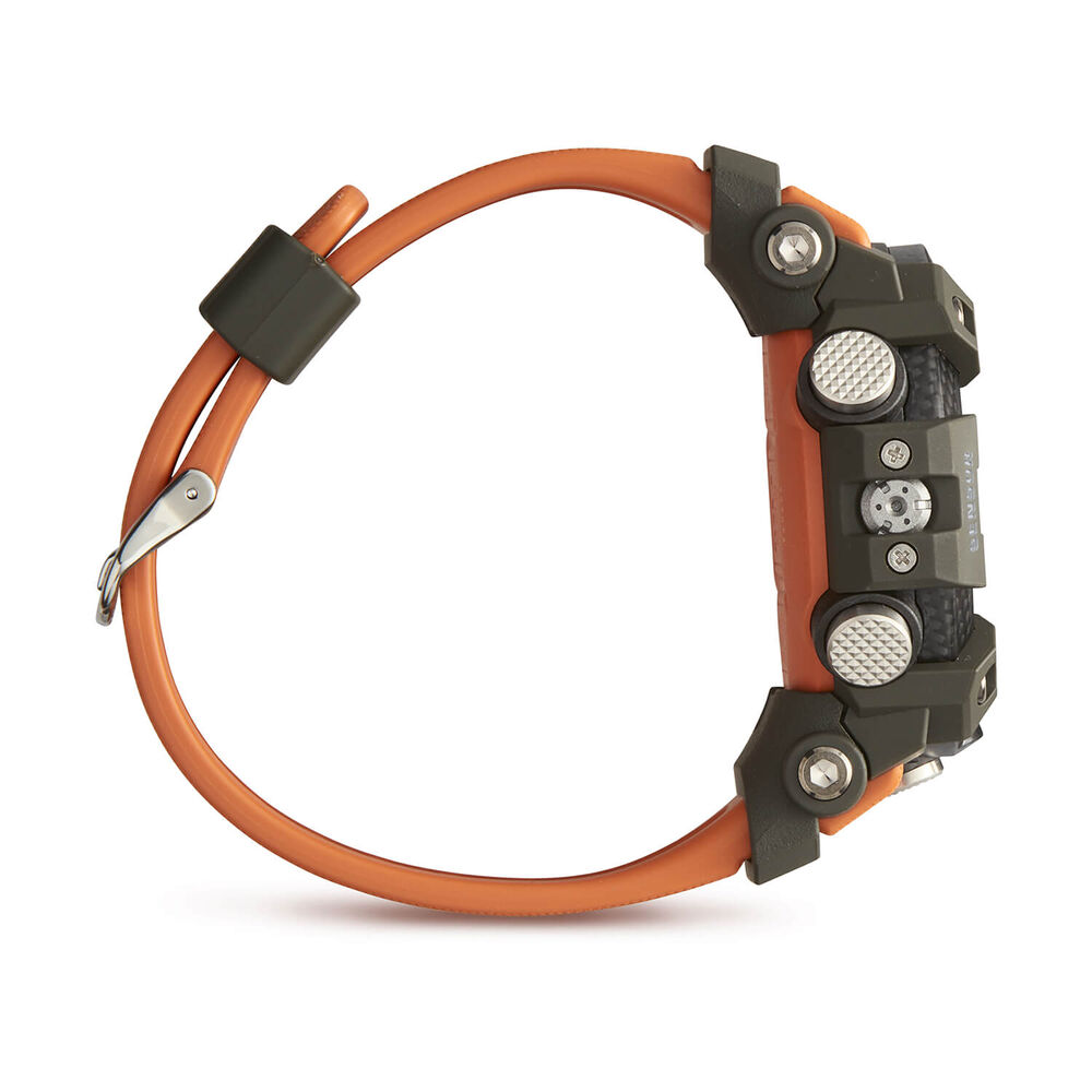G-SHOCK Master of G Land Mudmaster 55.4mm Dial Orange Resin Strap Watch image number 3