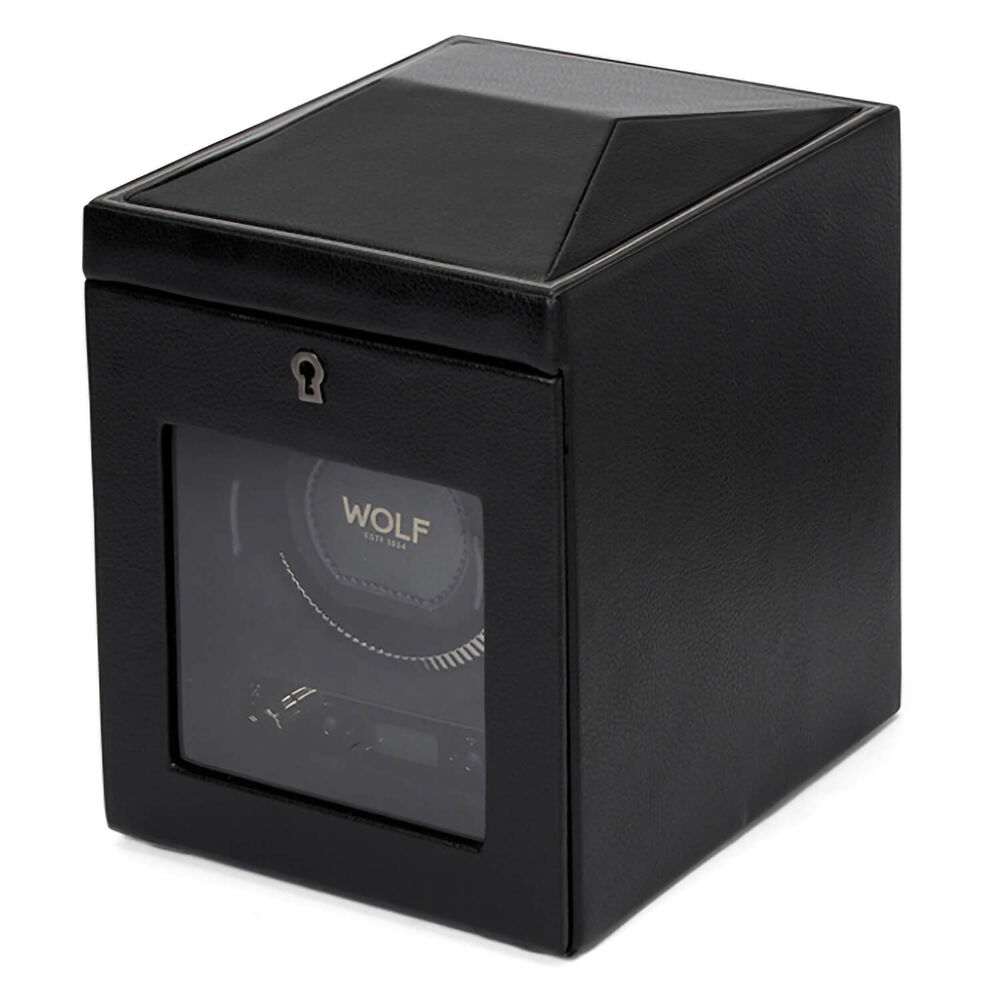 WOLF BRITISH RACING Single Black Watch Winder image number 2