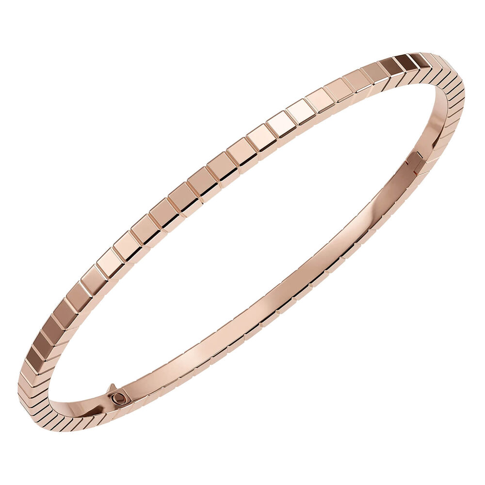 Chopard Ice Cube 18ct Rose Gold Thin Bangle image number 0