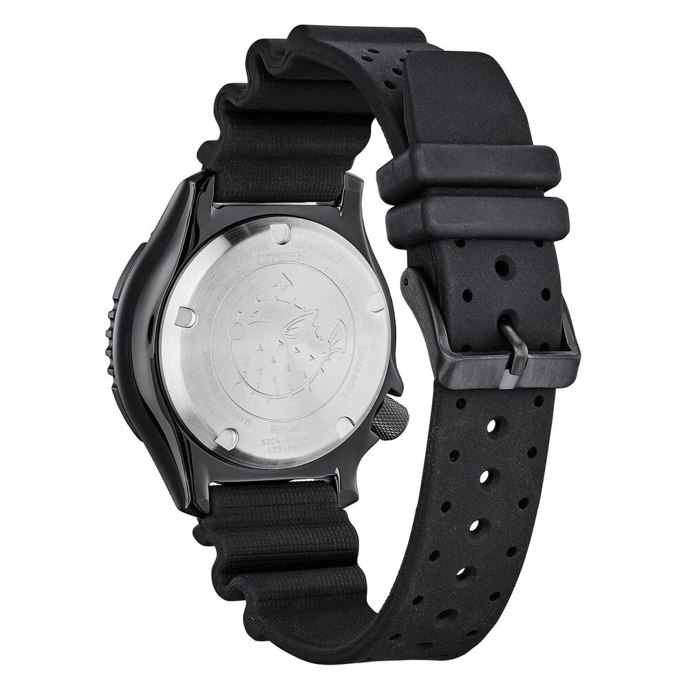 Citizen Promaster Dive Automatic Blue Dial Black Strap Watch image number 1