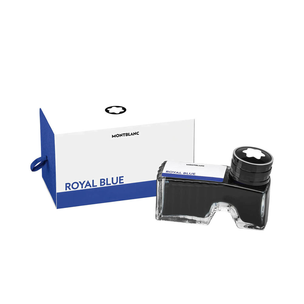Montblanc Royal Blue Ink Bottle image number 0