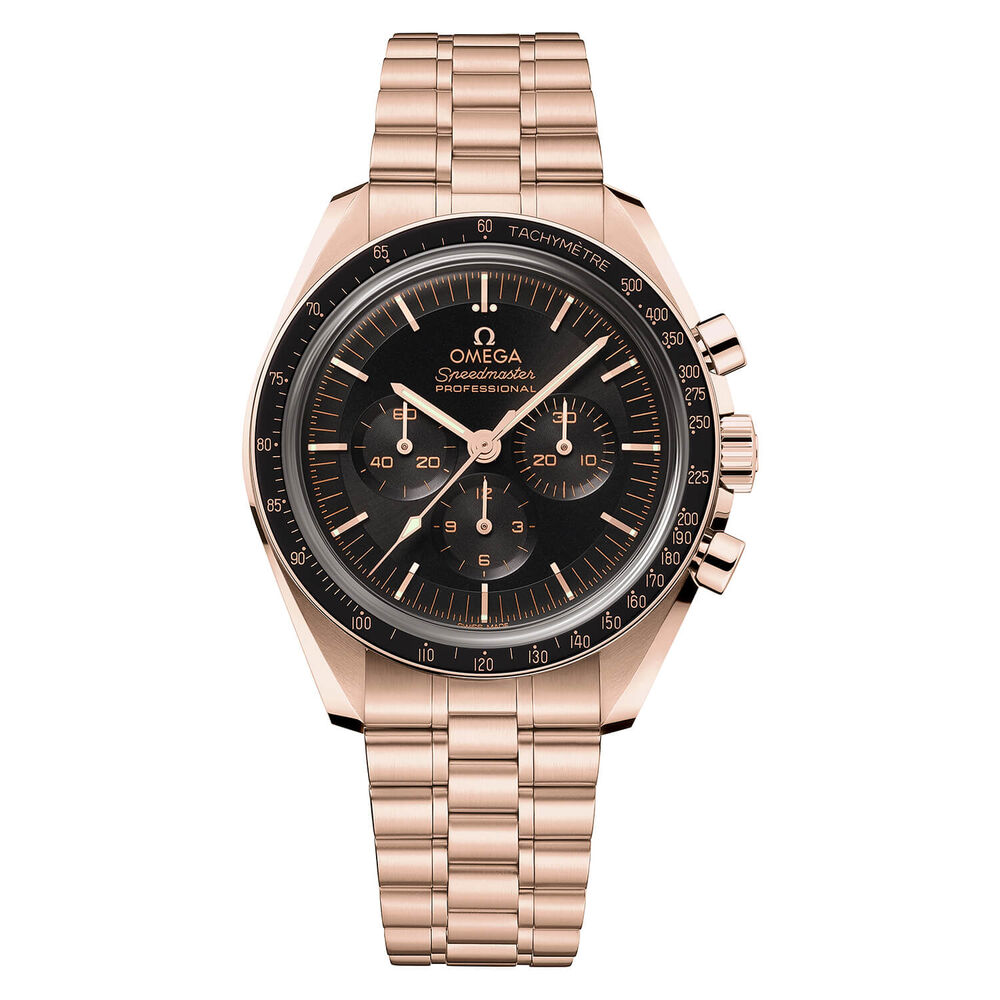 OMEGA Speedmaster Moonwatch 42mm 18ct Sedna Gold Calibre 3861 Watch