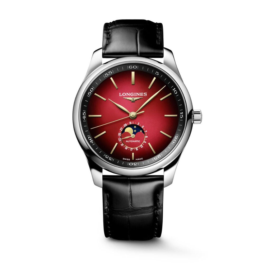 Longines Master Collection Year of the Horse 42mm Red Dial Watch
