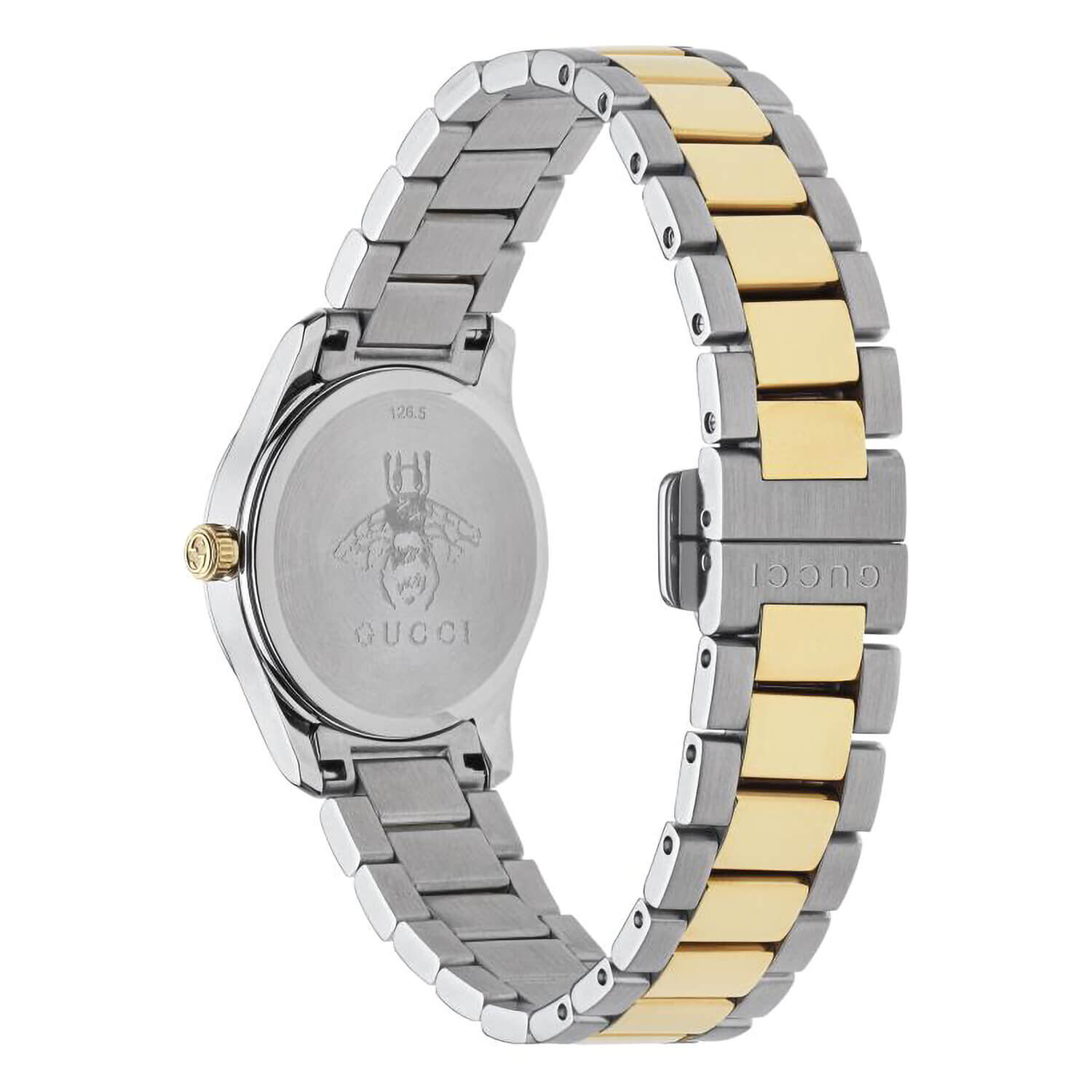 Gucci bi colour top watch
