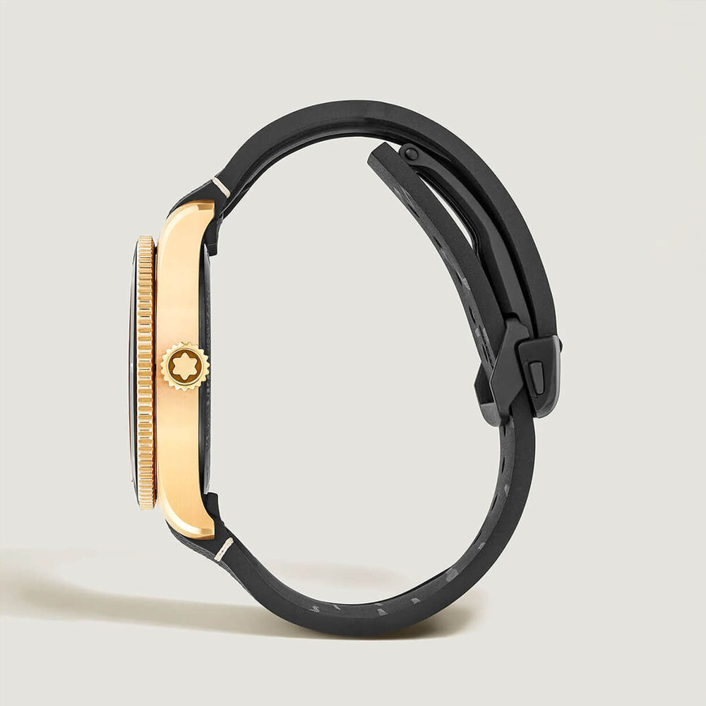 Montblanc 1858 Gesosphere 0 Oxygen Monte Rosa Limited Edition 42mm Dial Rubber Strap Watch image number 2