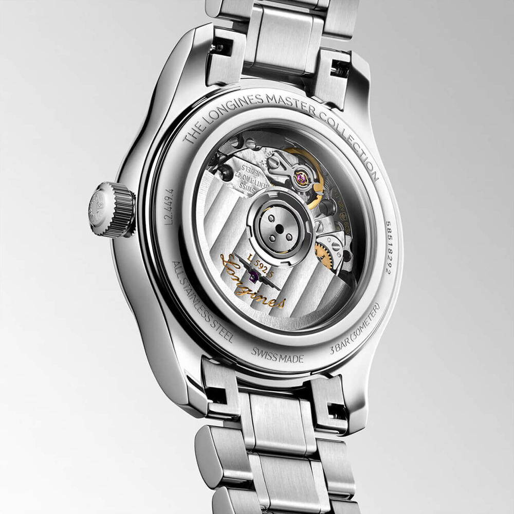 Longines Master Collection 30mm Silver Dial Steel Bracelet Watch