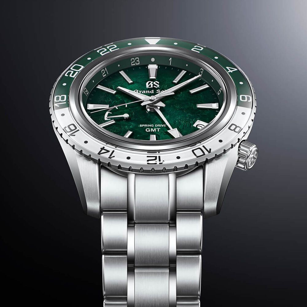 Grand Seiko Sport Collection Hitaka Mountains 44mm Green Dial Steel Case Watch image number 5
