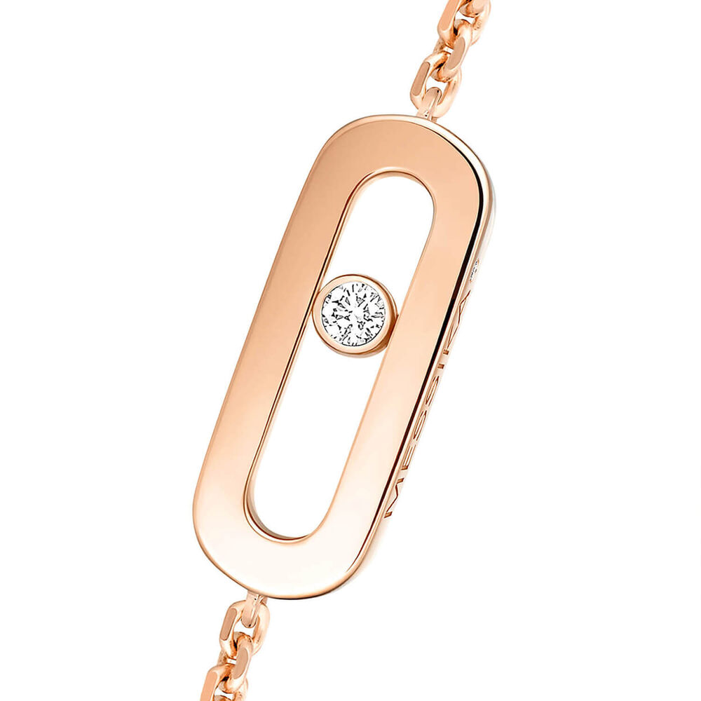 Messika Move Uno 0.02c Diamond Rose Gold Bracelet image number 2