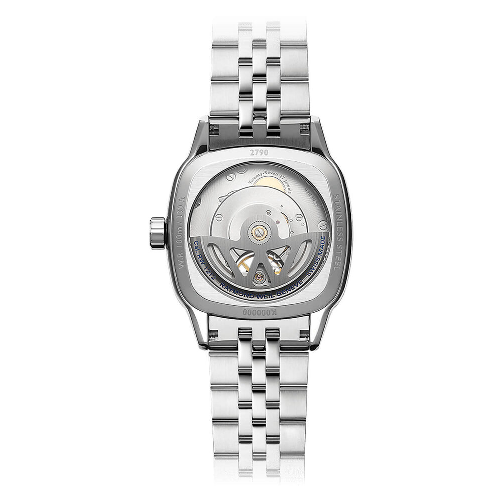 Raymond Weil Freelancer Calibre RW1212 Automatic 40x40mm Blue Dial Steel Bracelet Watch image number 1