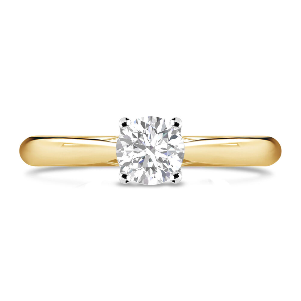 High Setting Rings Round Engagement Rings | Fraser Hart