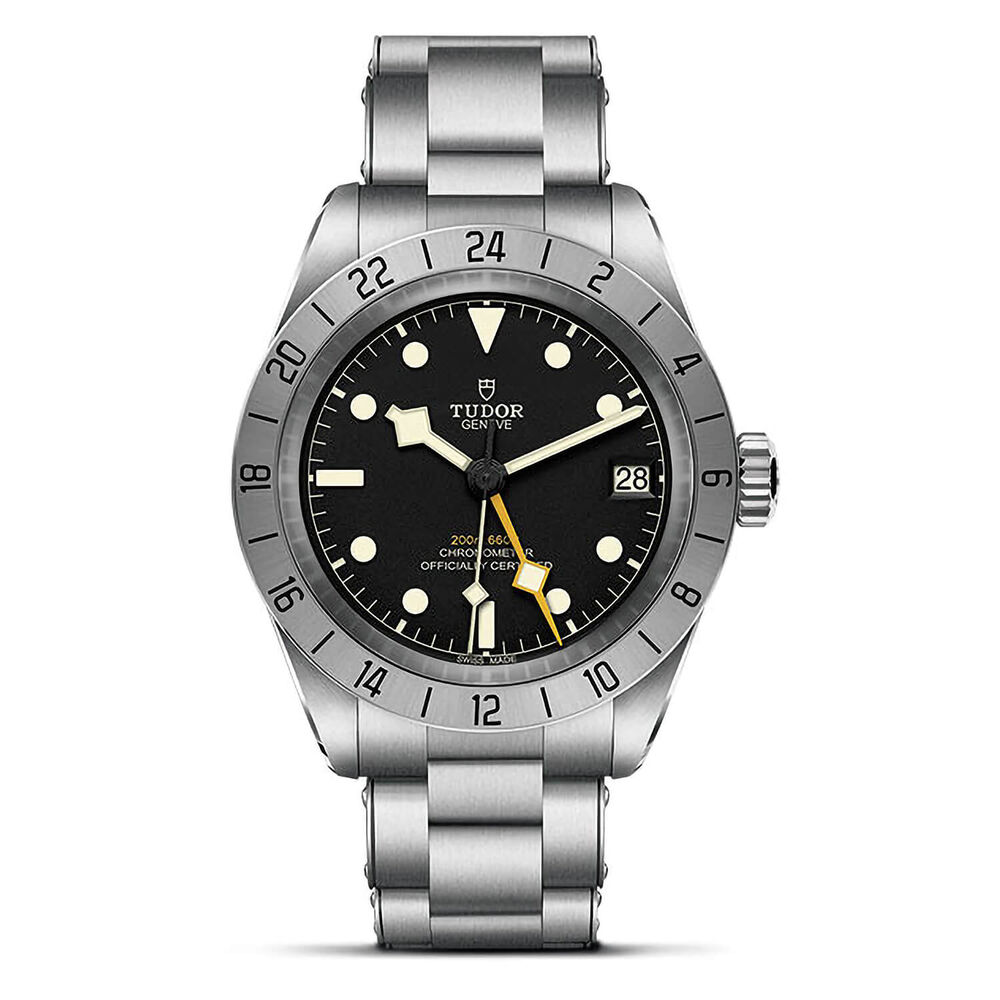 TUDOR Black Bay Pro 39mm Automatic Steel Case Black Dial Bracelet Watch