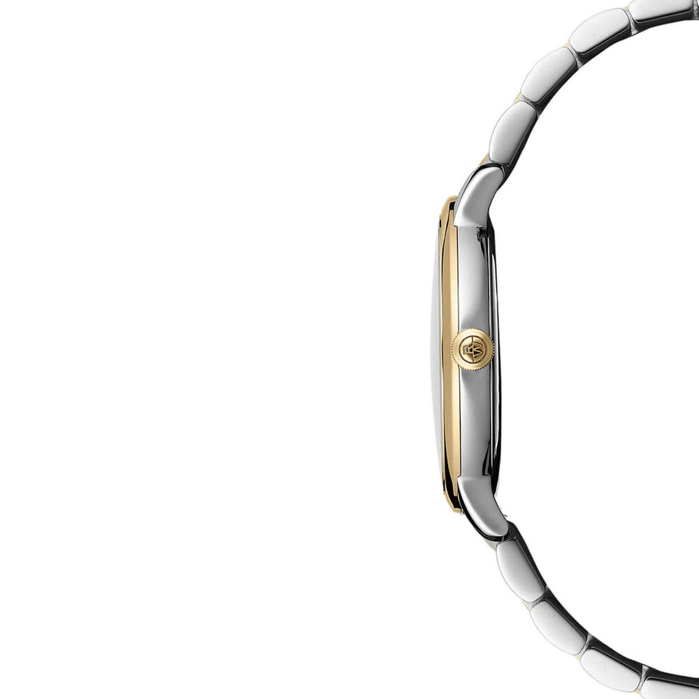 Raymond Weil Toccata Classic 39mm White Dial Two Tone Steel Bracelet Watch