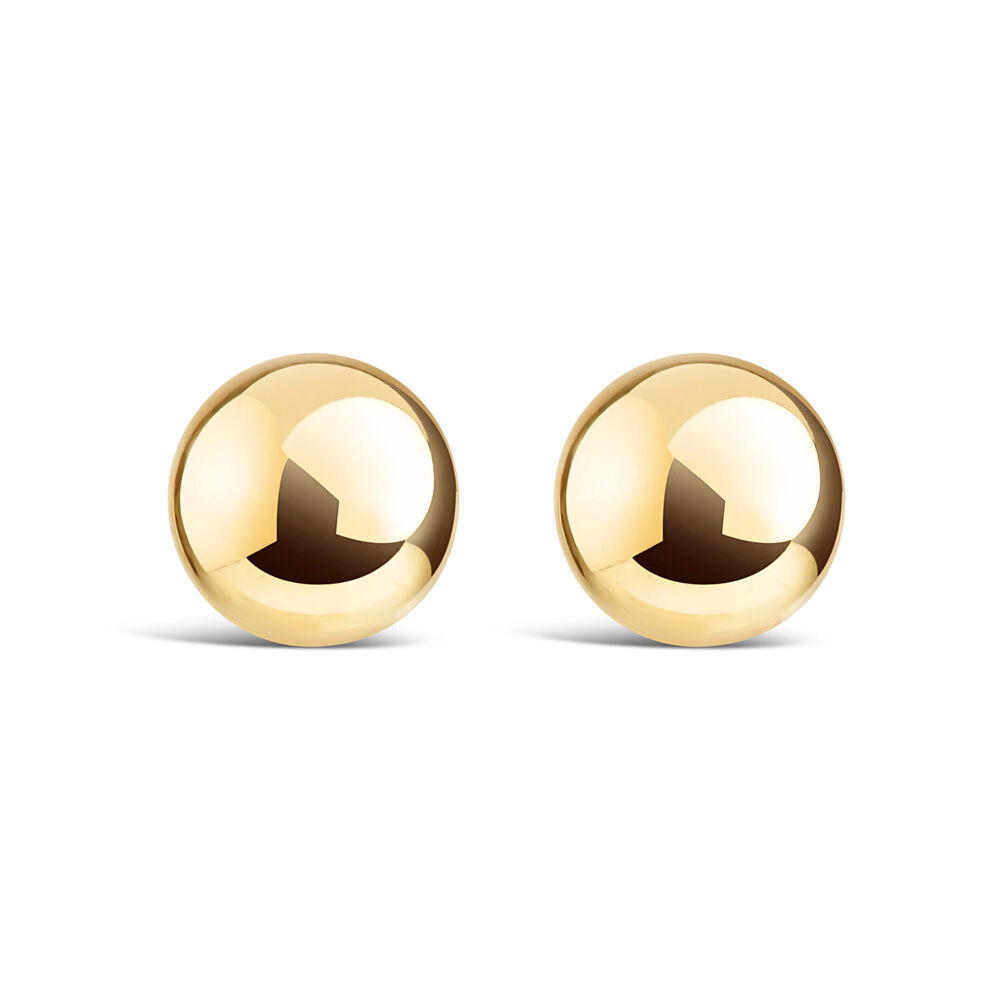 9ct Gold Stud Earrings image number 0