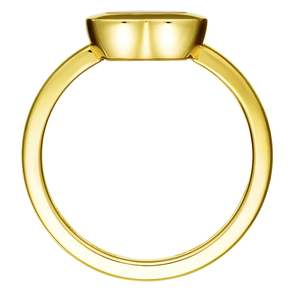 Chopard Happy Diamonds Icons 18ct Yellow Gold 0.05ct Diamond Ring (UK Size P) image number 2