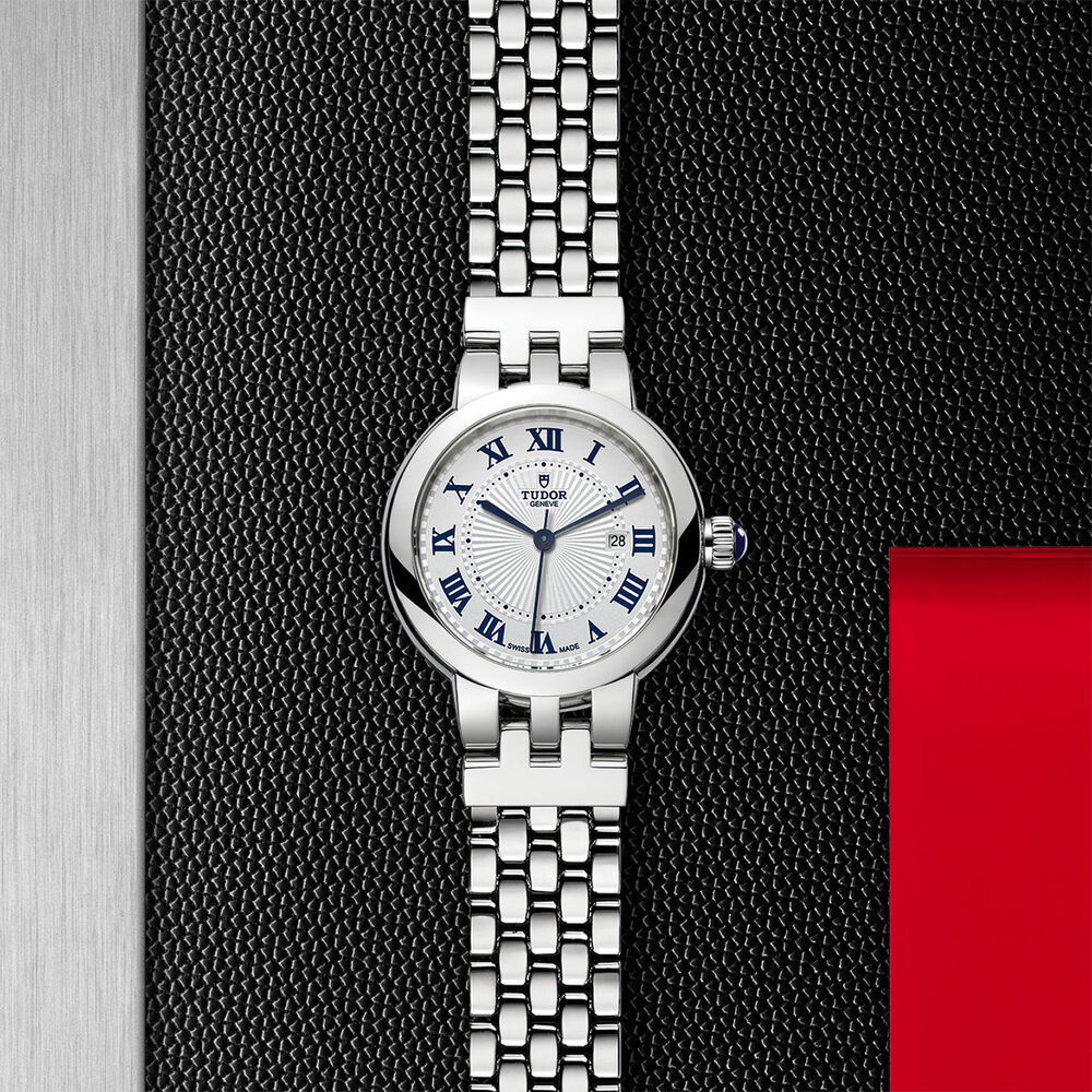 Tudor Clair de Rose Selfwinding Mechanical 30mm Steel Strap Watch image number 3