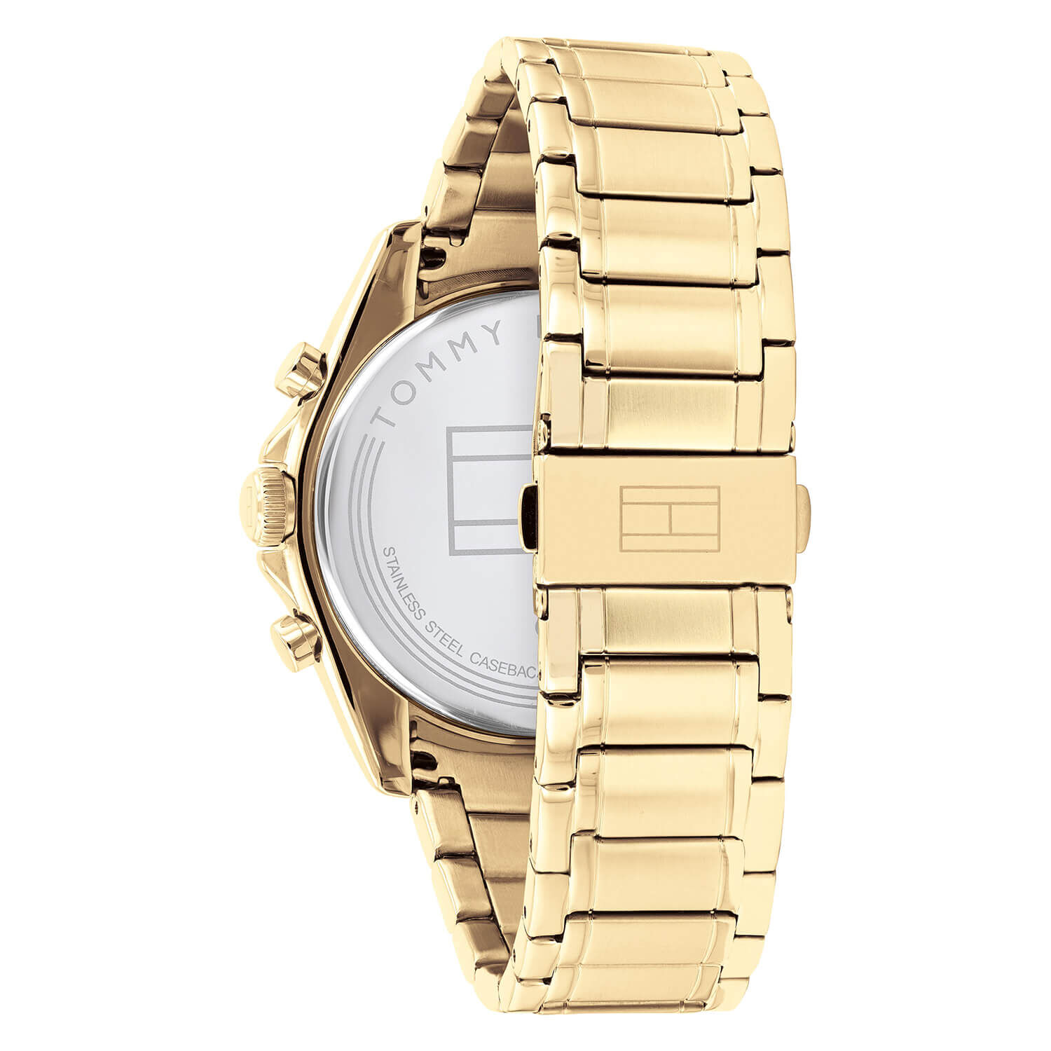 Tommy Hilfiger Diamante Watch in Gold Womens Accessories Watches Metallic 