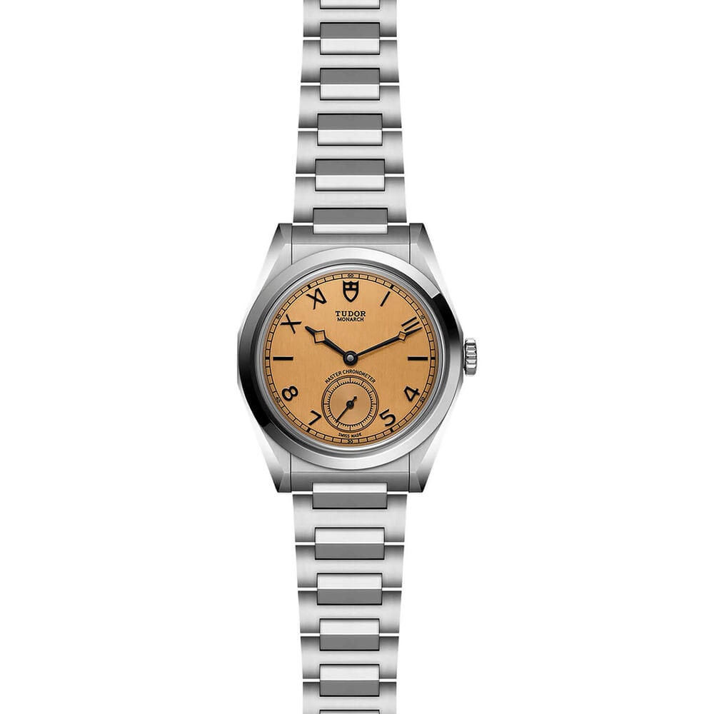 TUDOR Monarch 39mm Dark Champagne Dial Stainless Steel Bracelet Watch