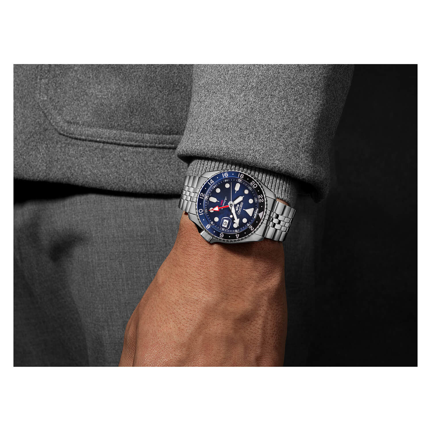 Blue dial 2025 gmt