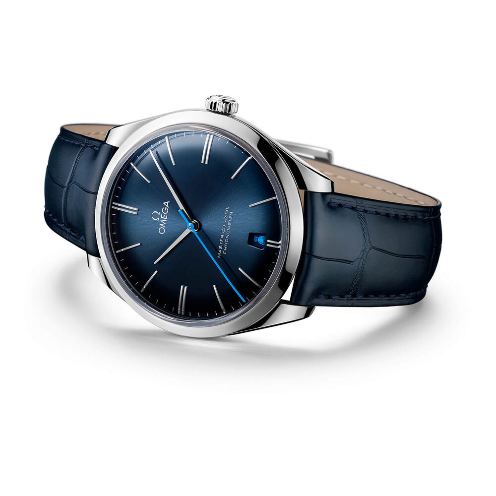 OMEGA De Ville Tresor Orbis Edition 40mm Blue Steel Case Blue Watch image number 3