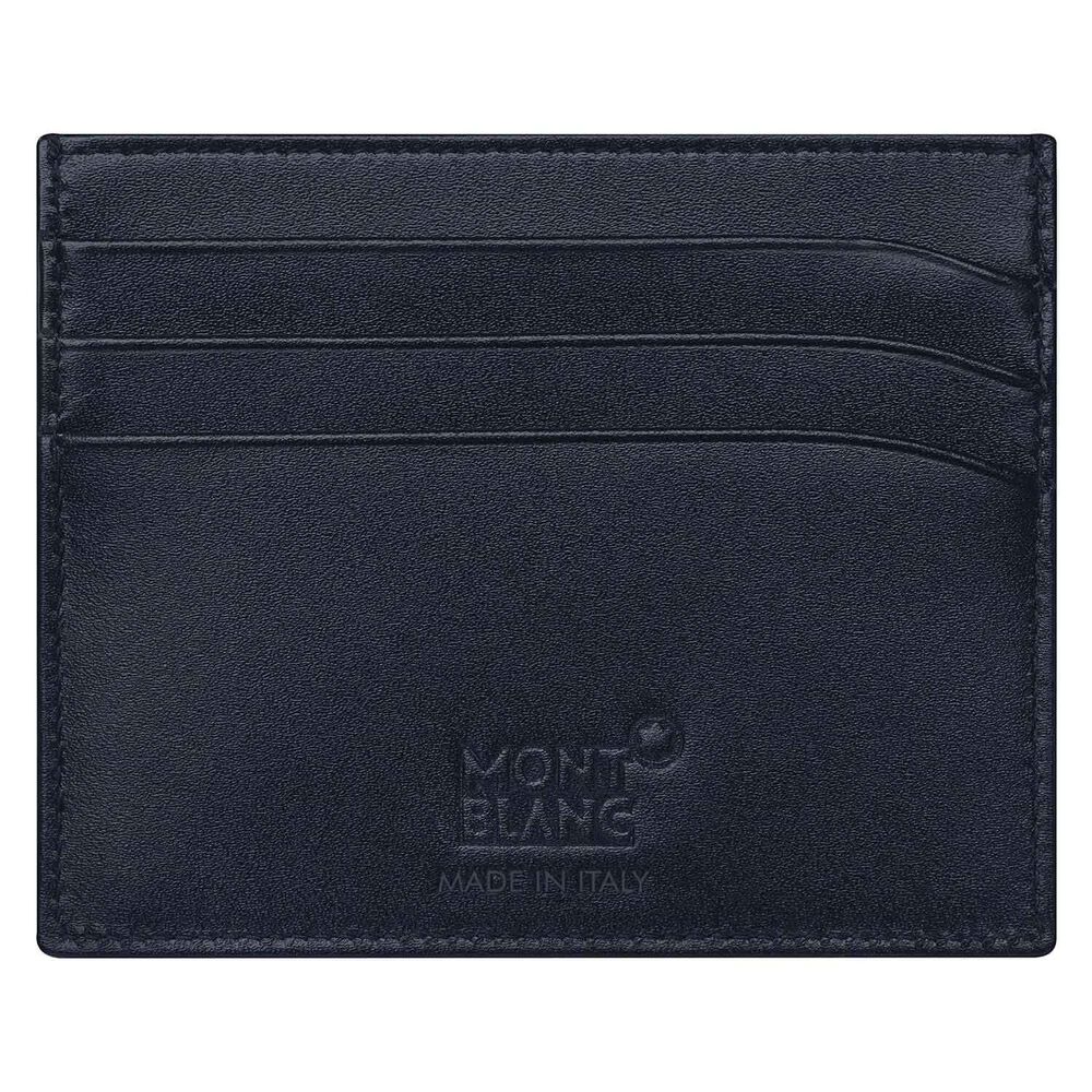 Mont Blanc Meisterstück Pocket Holder 6cc Blue Wallet