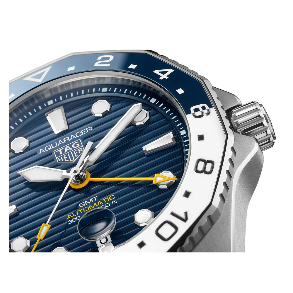 TAG Heuer Aquaracer PRO 300 43mm Blue Dial Strap Watch image number 4