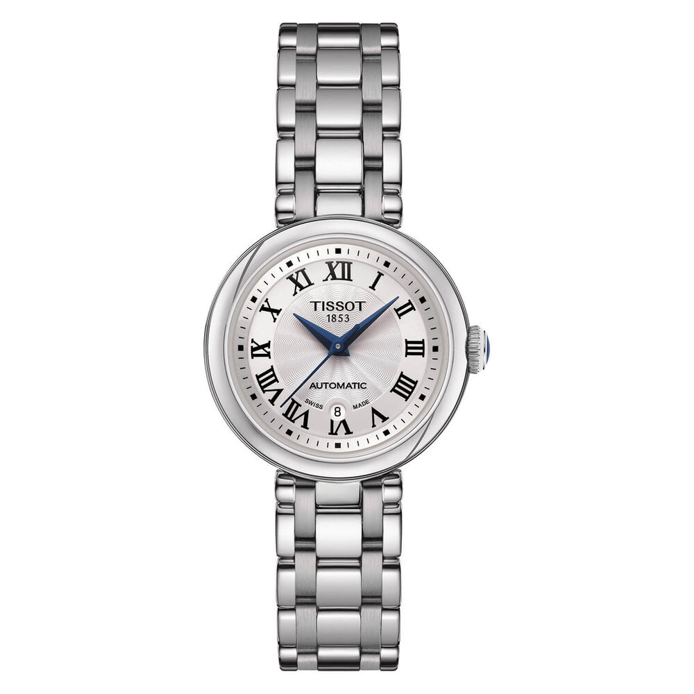 Tissot Bellissima 29mm Automatic Silver Dial Steel Bracelet Watch