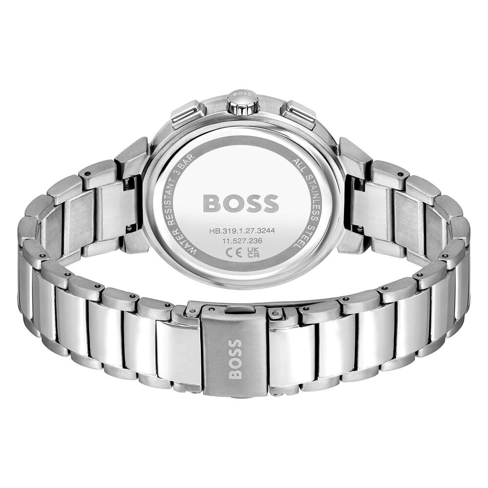 BOSS One 38mm Blue Dial Steel Bracelet Watch image number 2