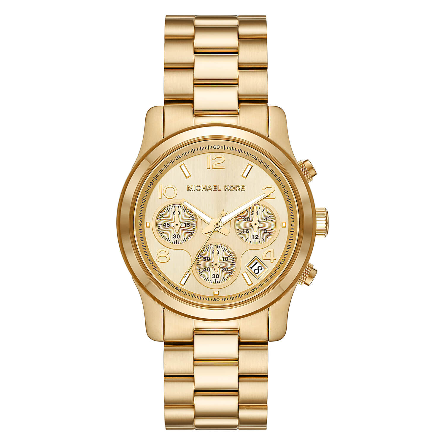 Michael kors shop white gold watch