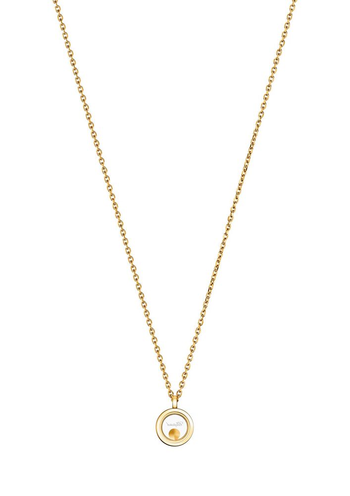 Chopard Happy Diamonds Icons 0.05ct Diamond 18ct Yellow Gold Round Pendant