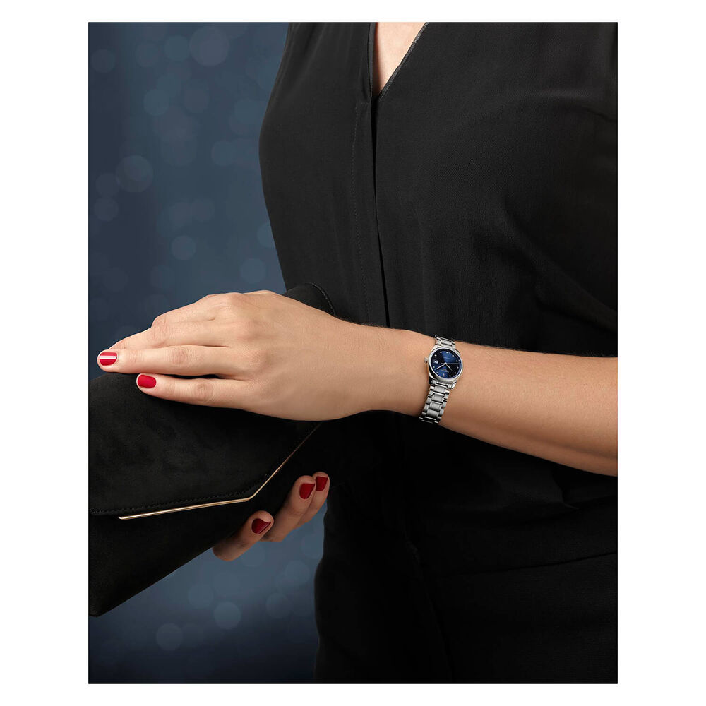 Longines Master Collection Collection Blue Dial Steel Bracelet Watch image number 6