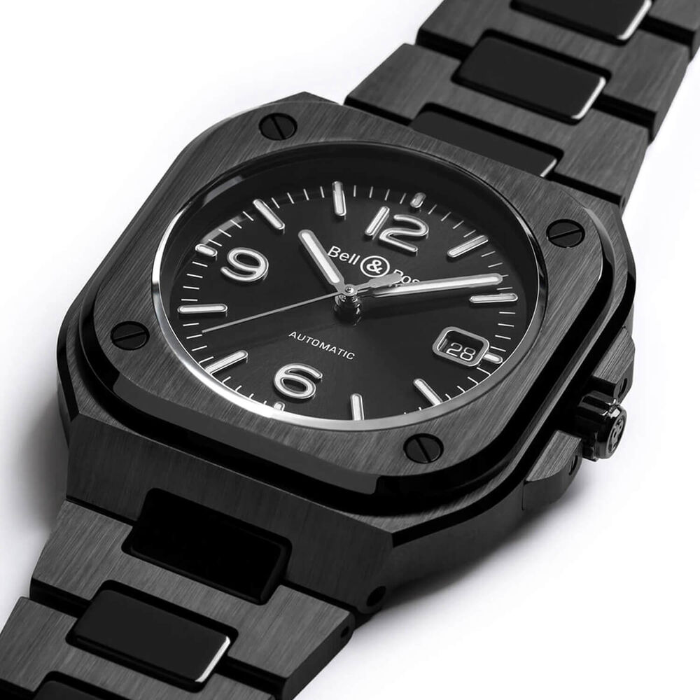 Bell & Ross BR 05 41mm Black Dial Ceramic Bracelet Watch image number 2