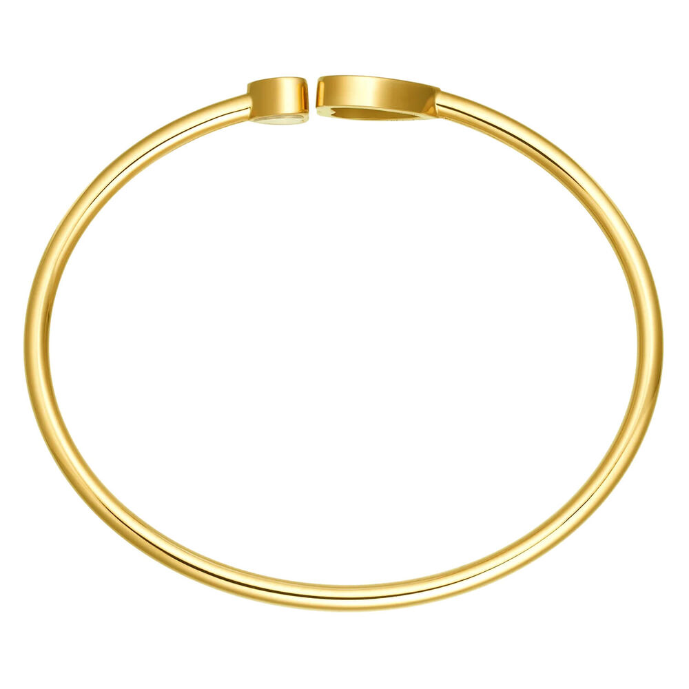 Chopard Happy Hearts Golden Hearts 18ct Yellow Gold 0.19ct Diamond Bracelet image number 2