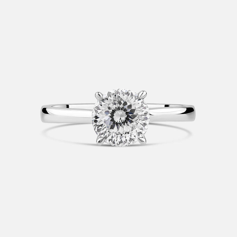 Born NOVA Platinum 1.50ct Round Lab Grown Diamond Solitaire Ring