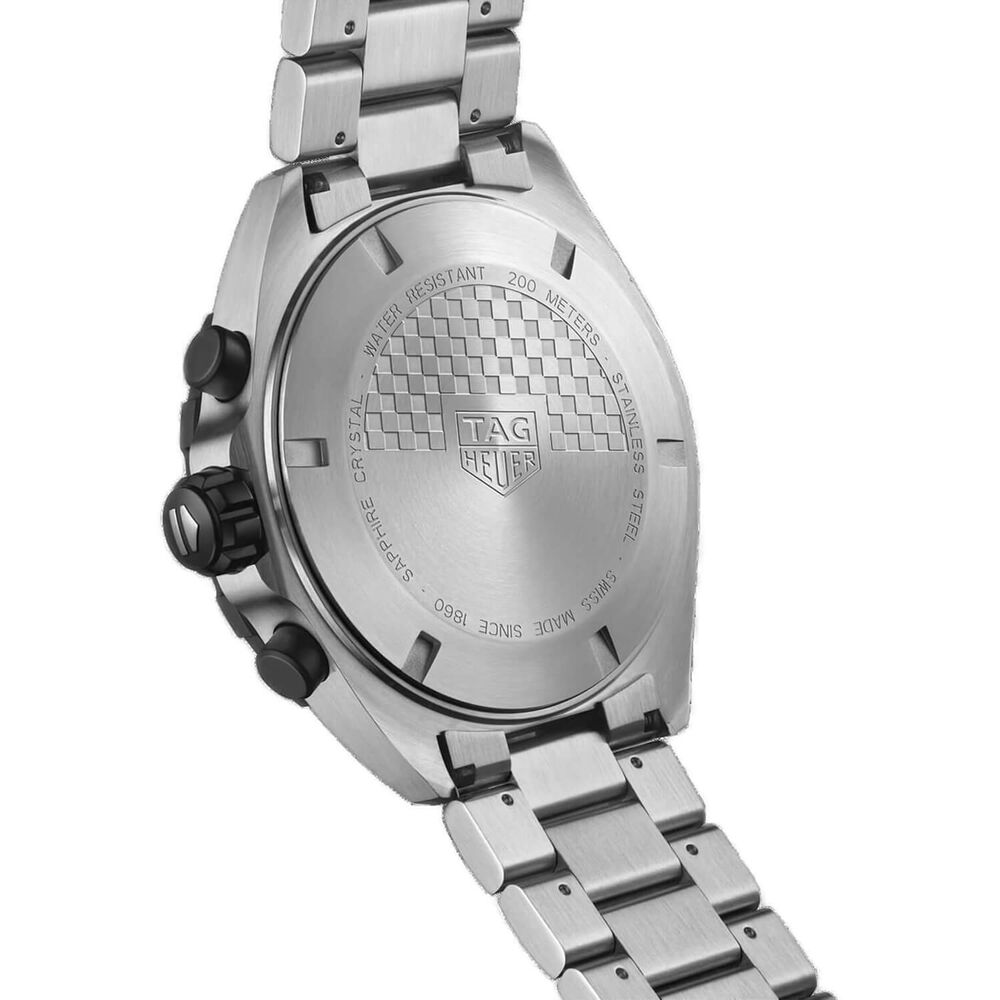 TAG Heuer Formula 1 Chronograph 43mm Red Dial Stainless Steel Bracelet Watch image number 3