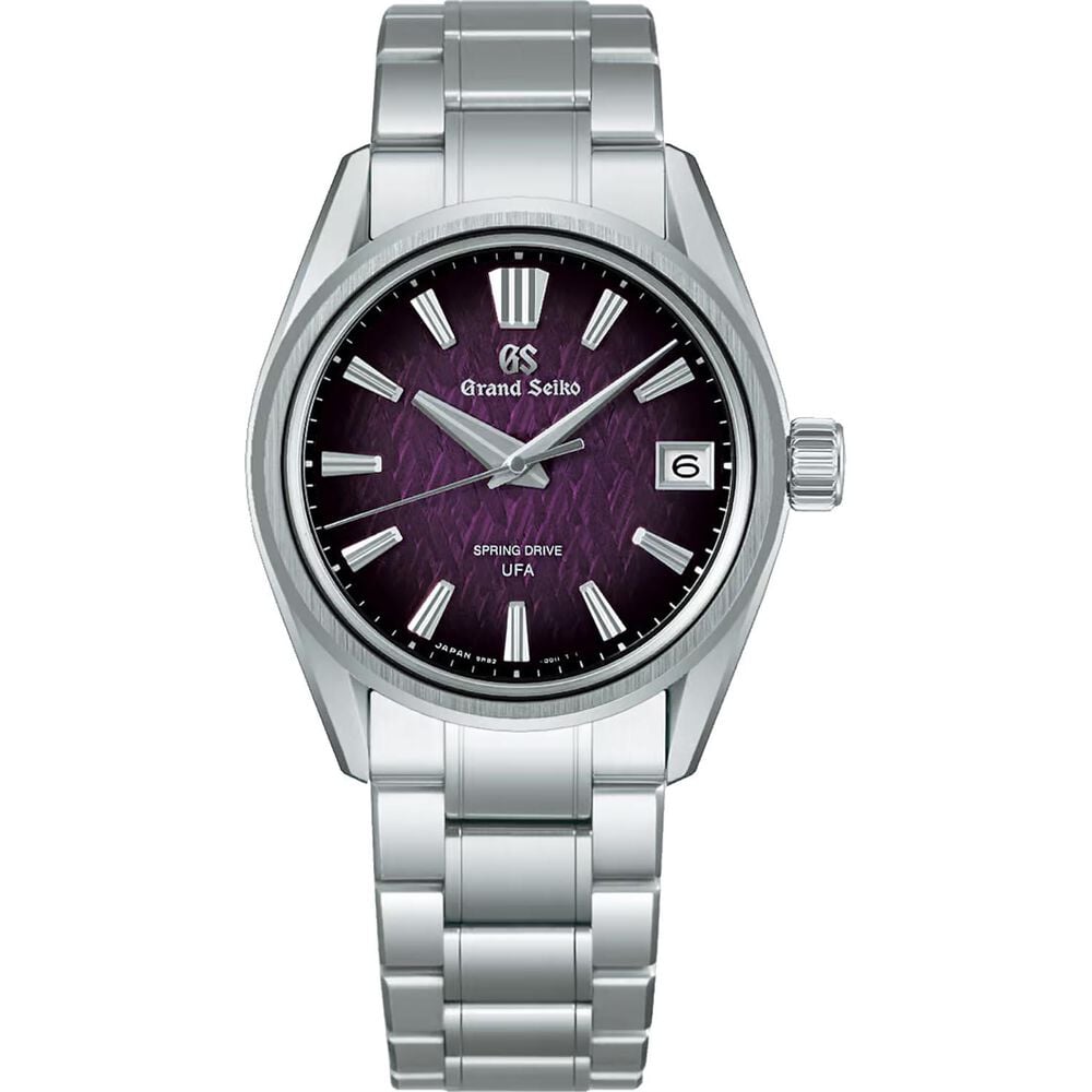 Grand Seiko ‘Violet Dawn’ Ice Forest Limited Edition 37mm Dial Steel Bracelet Watch