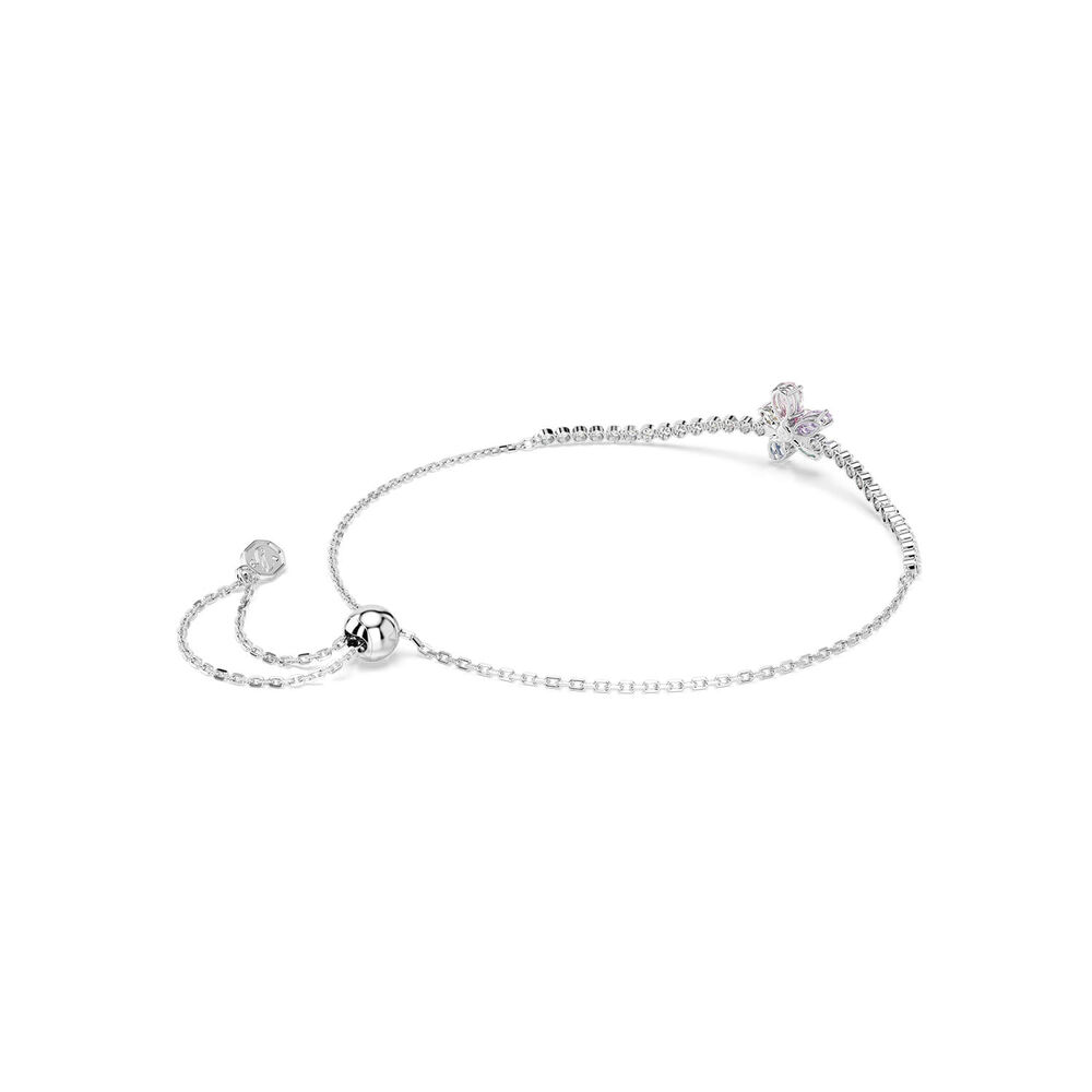 Swarovski x Ariana Grande Multicoloured Crystals & Cubic Zirconia Flower Bracelet