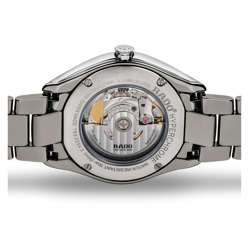 Rado Hyperchrome Blue Dial Ceramic Bracelet Mens Watch image number 2