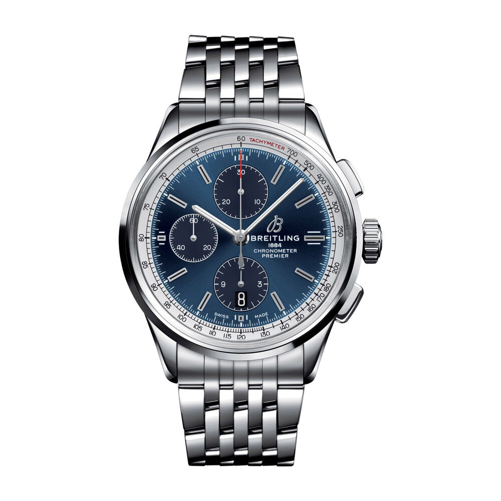 Breitling Premier Chronograph Steel 42mm Men's Watch