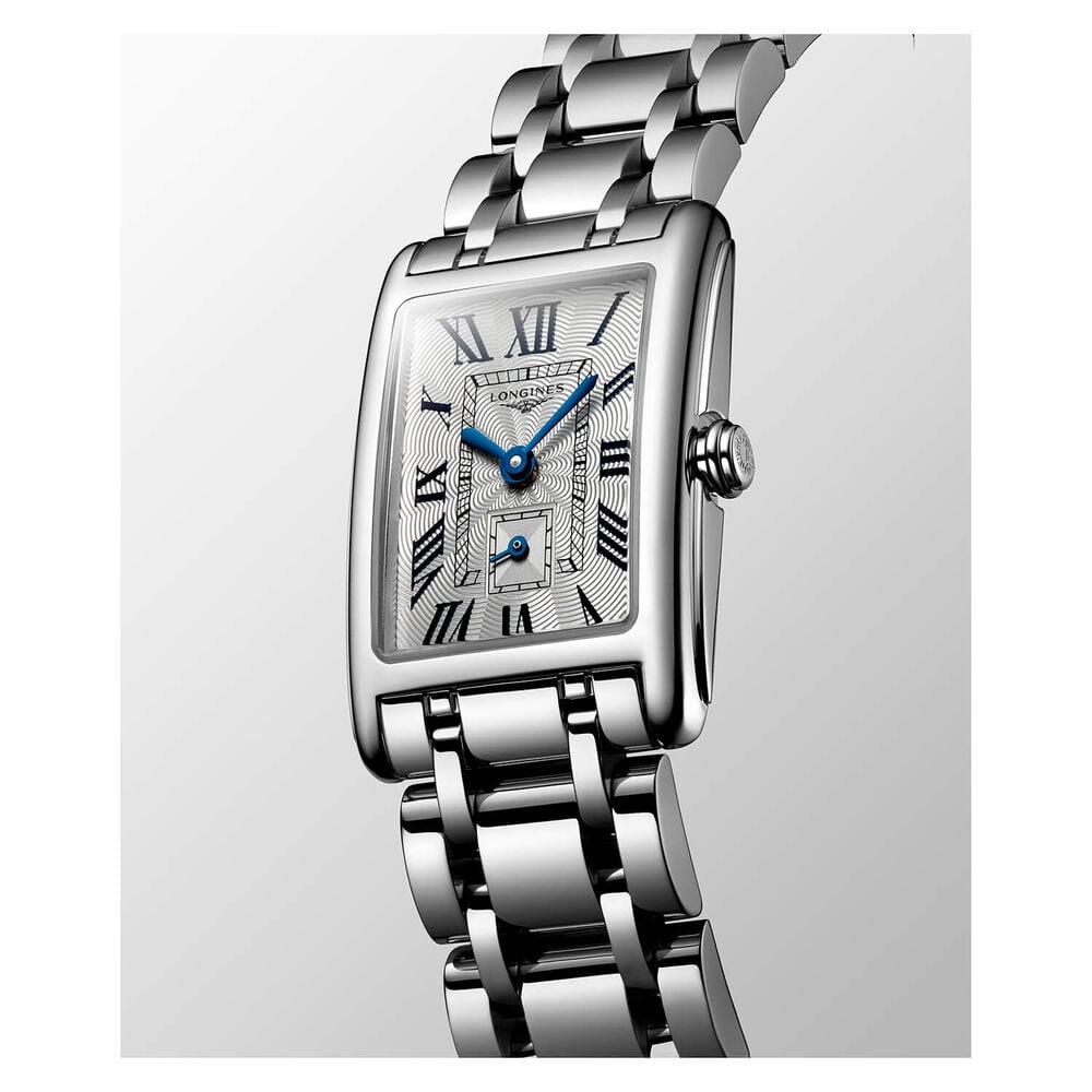 Longines Elegance DolceVita Silver Dial Steel Case Bracelet Watch image number 2